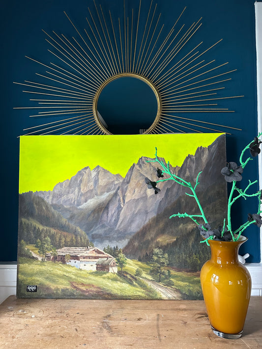#17 Wilder Kaiser fluo yellow 90 x 70cm XXL
