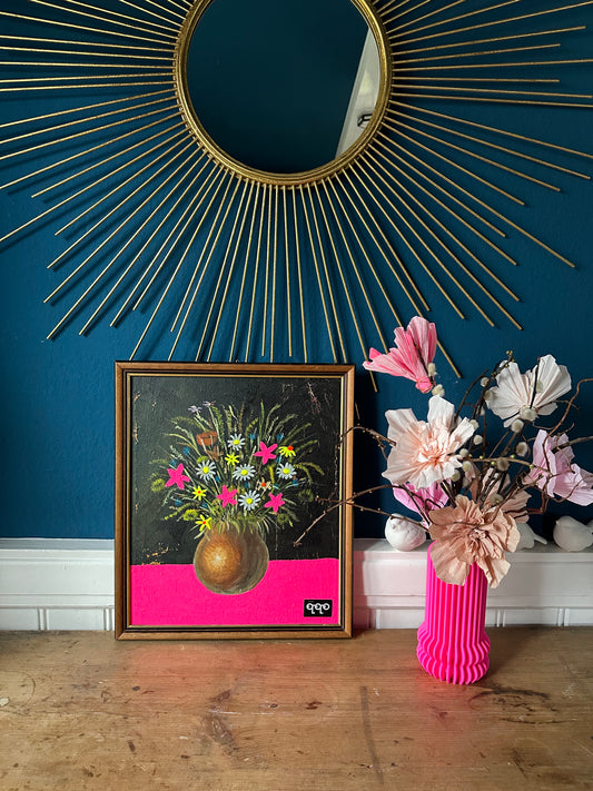 #32 Flowers make life brighter 42 x 36cm M