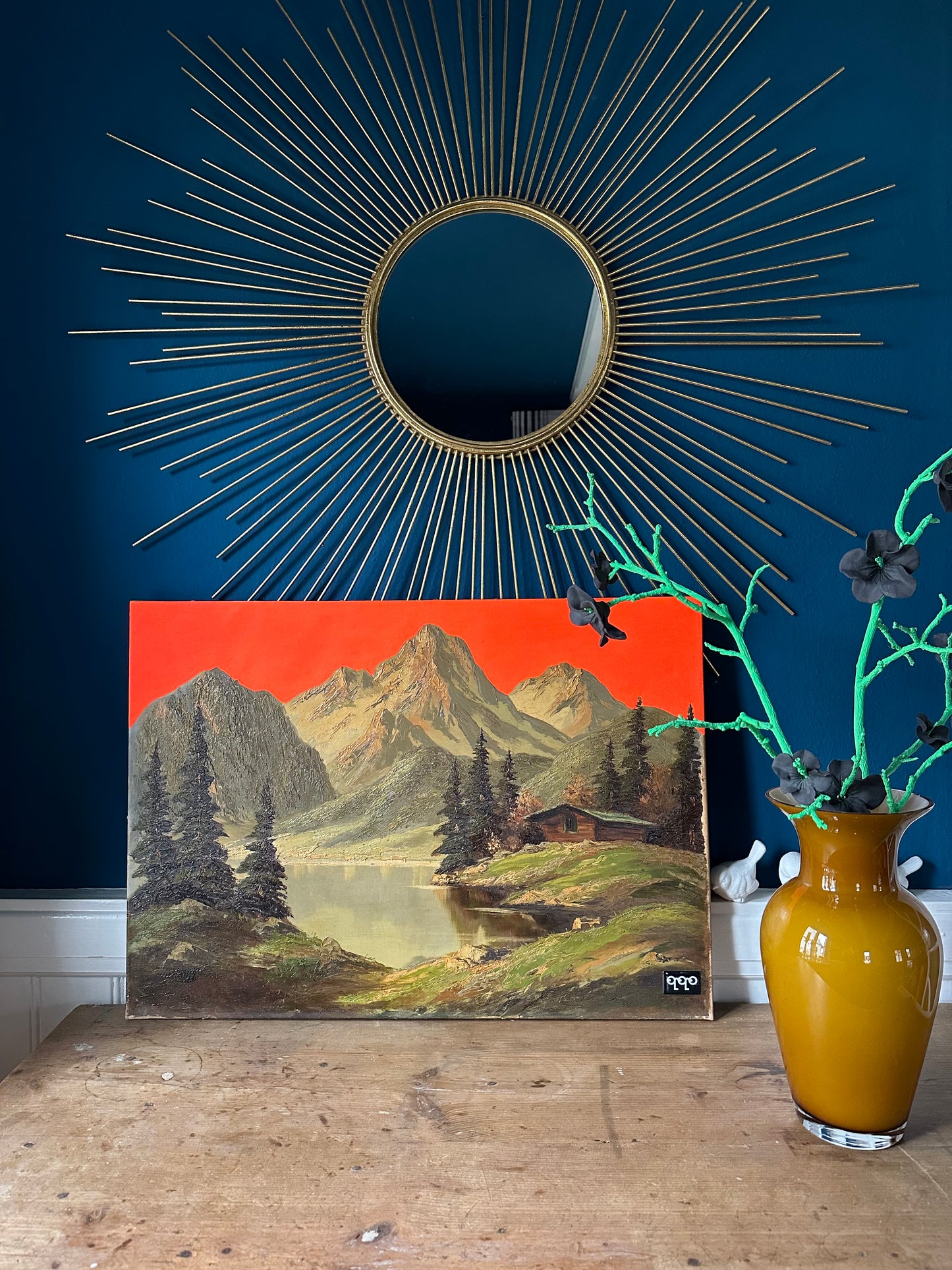 #33 Smoking Mountains 50 x 70cm L