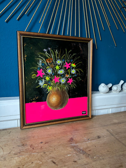 #32 Flowers make life brighter 42 x 36 cm M