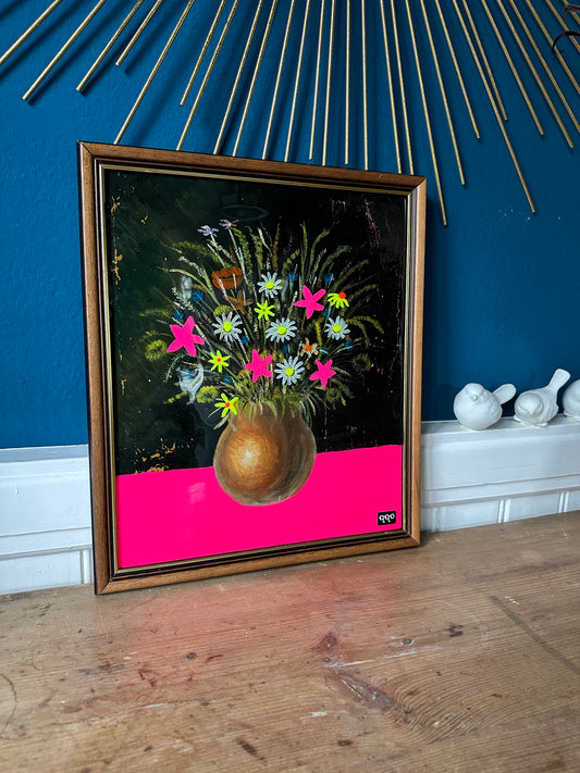 #32 Flowers make life brighter 42 x 36 cm M