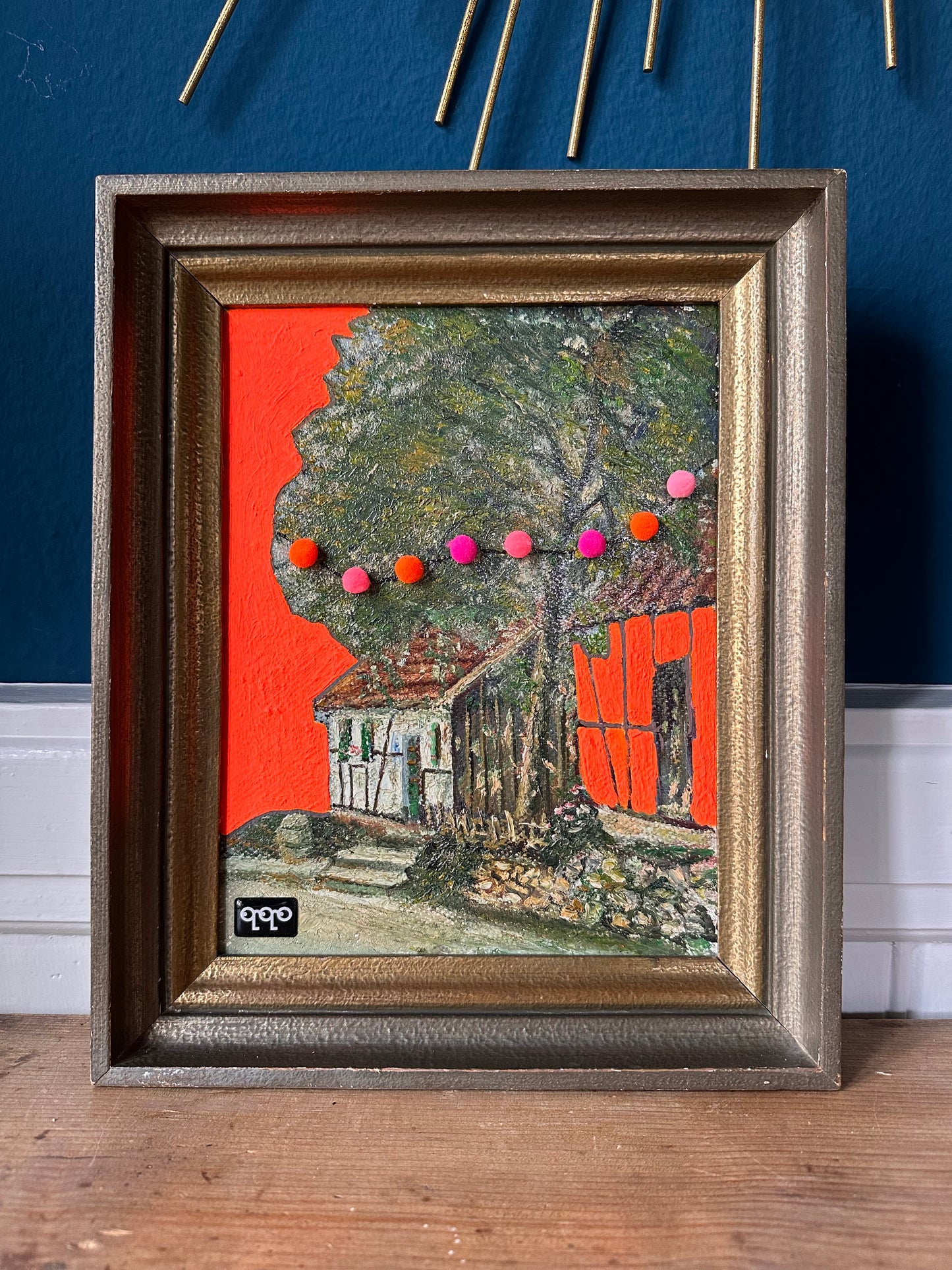 #16 partyfarm  fluo orange 20 x 30cm M