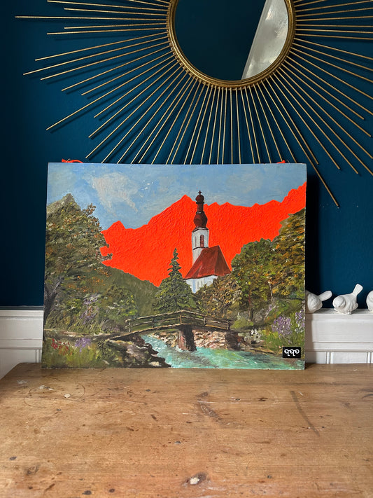 #31 Ramsau again again 50 x 63cm L