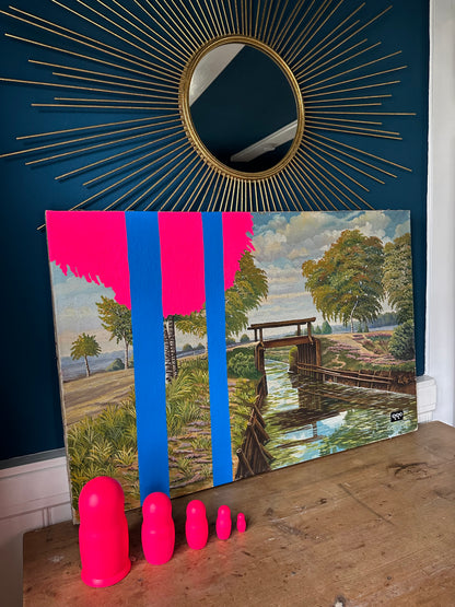 #25 Crazy Bridge 90 x 60cm XXL