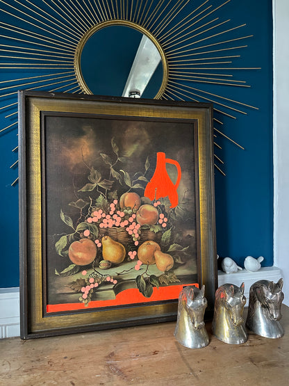 #24 lonesome grapes 68 x 73cm XL