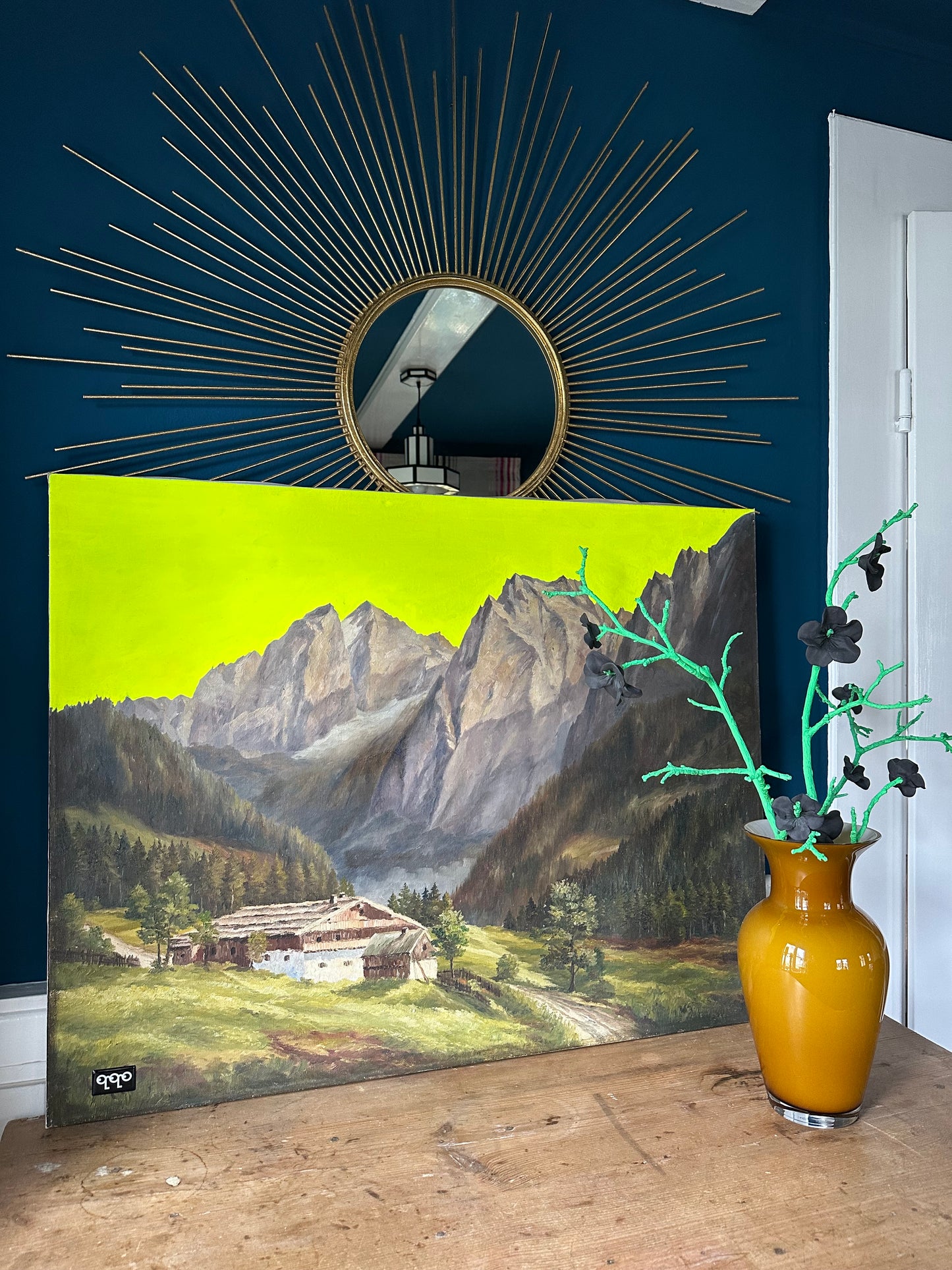 #17 Wilder Kaiser fluo yellow 90 x 70cm XXL