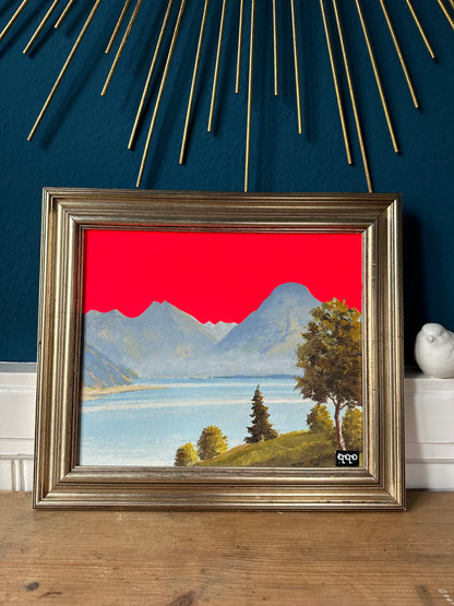 #11 Tegernsee on Fire 37,5 x 32,5 cm M