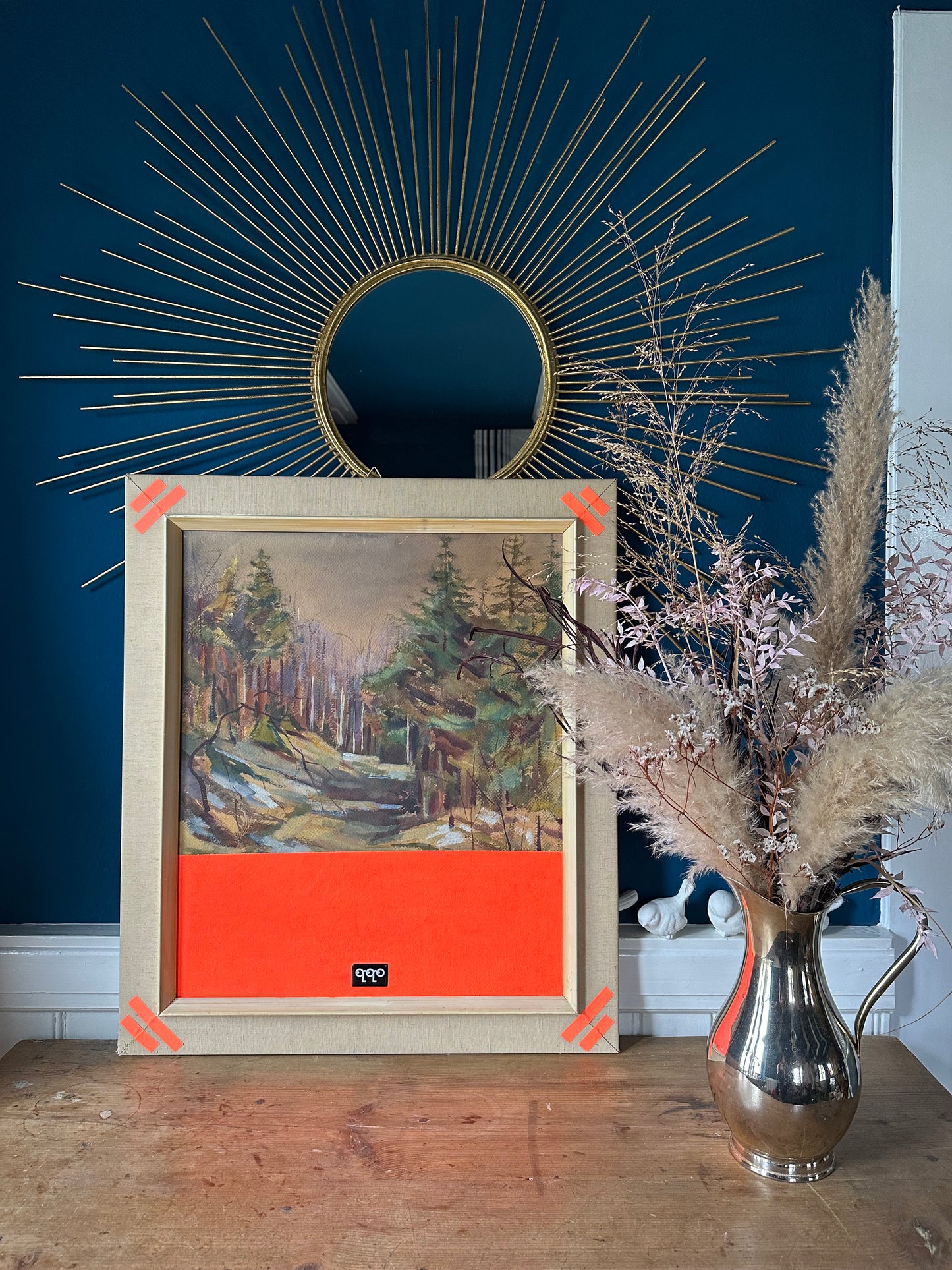 #22 orange forrest 61 x 71cm L