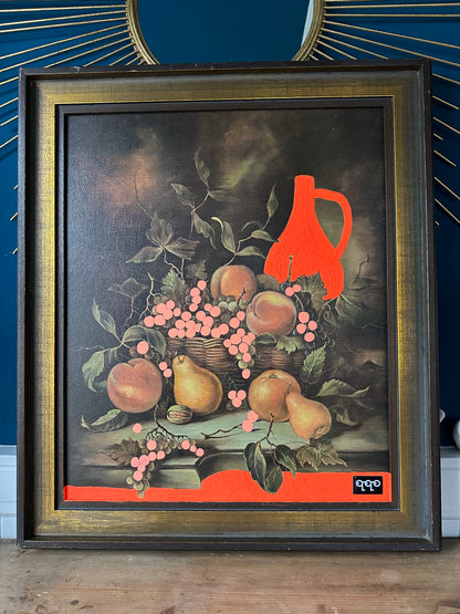 #24 lonesome grapes 68 x 73cm XL