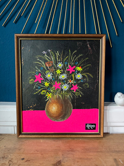 #32 Flowers make life brighter 42 x 36cm M