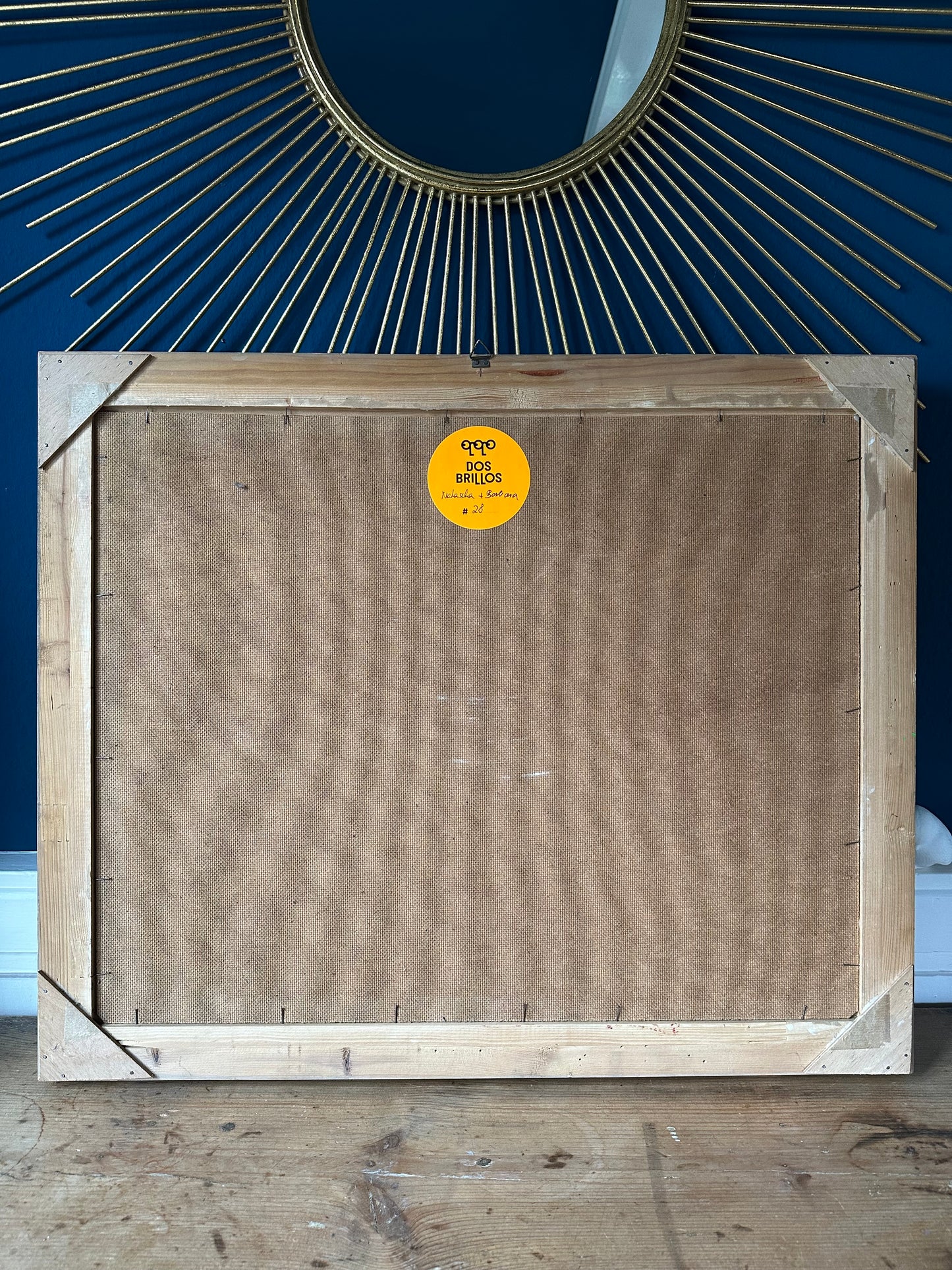 #28 Yellow Mountains 67 x 56cm L