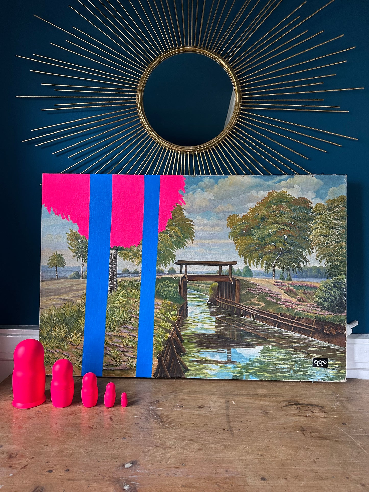 #25 Crazy Bridge 90 x 60cm XXL
