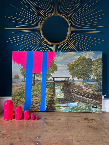 #25 Crazy Bridge 90 x 60cm XXL