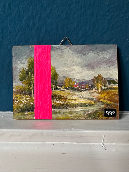#53 pink stripe 12,5 x 9cm XS