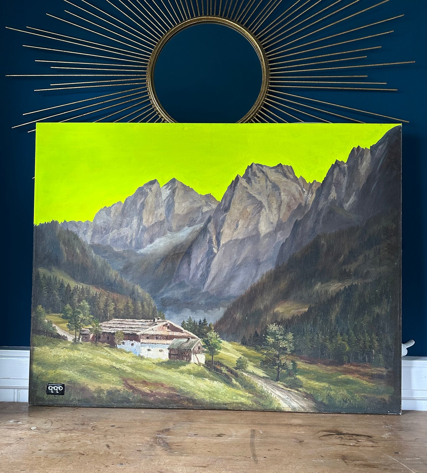 #17 Wilder Kaiser fluo yellow 90 x 70cm XXL
