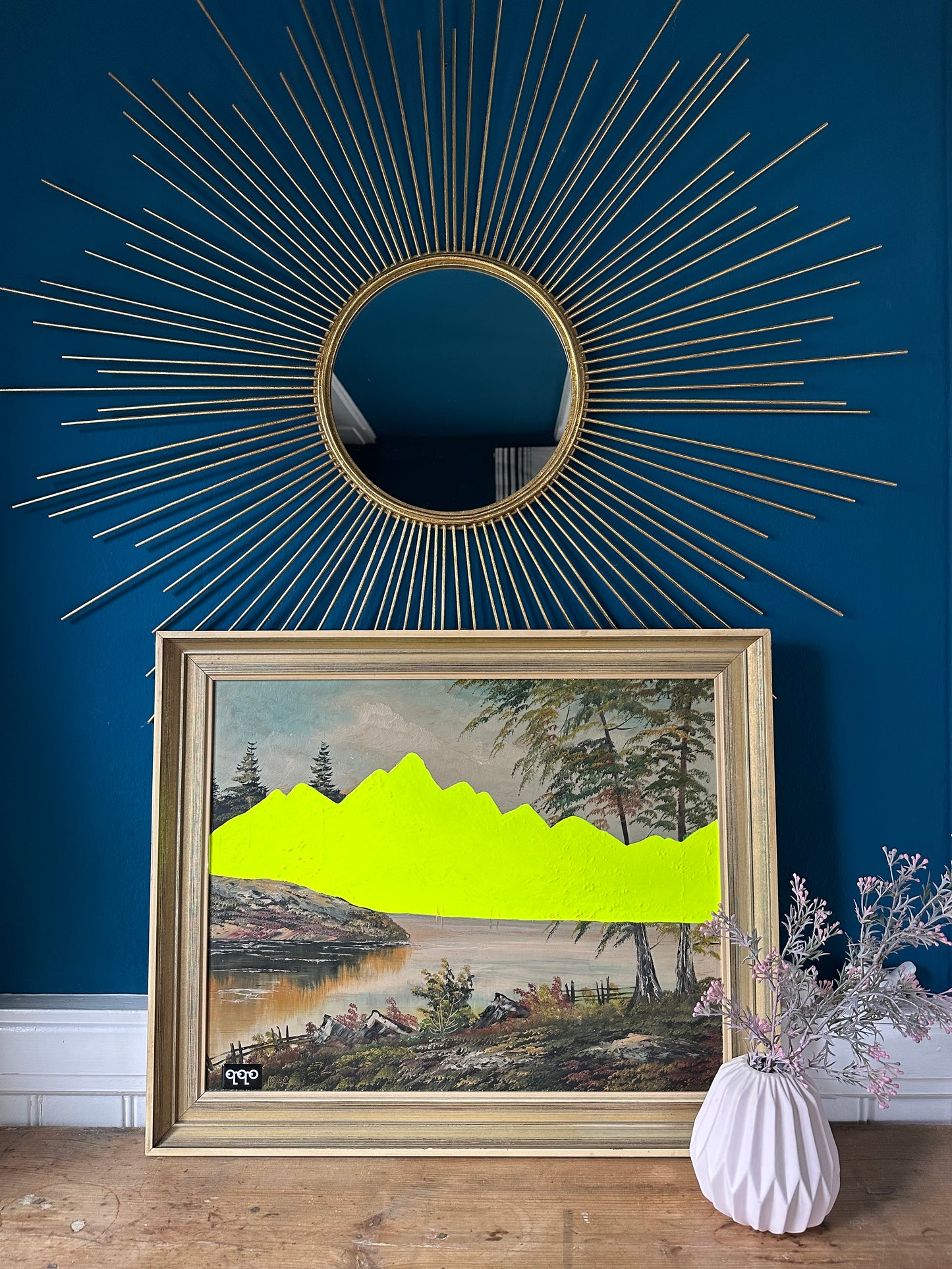 #28 Yellow Mountains 67 x 56cm L