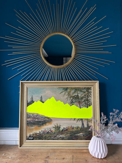 #28 Yellow Mountains 67 x 56cm L