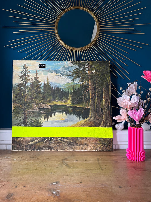 #21 striped Lake 60 x 66cm L