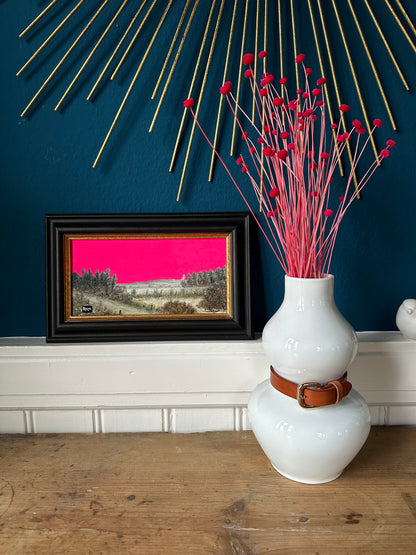 #42 pinky landscape fluo pink 19 x 30cm M
